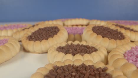 galletas de mermelada con trozos de chocolate