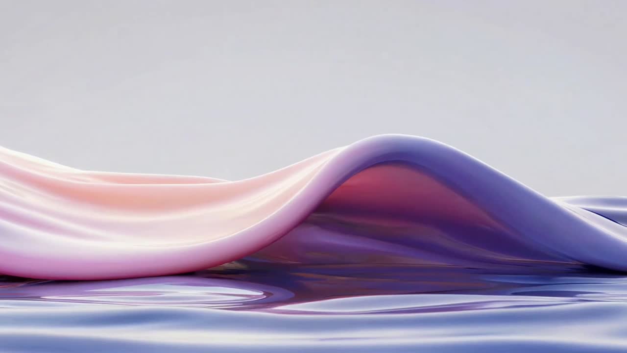 3D Abstract Seamless Animation Background