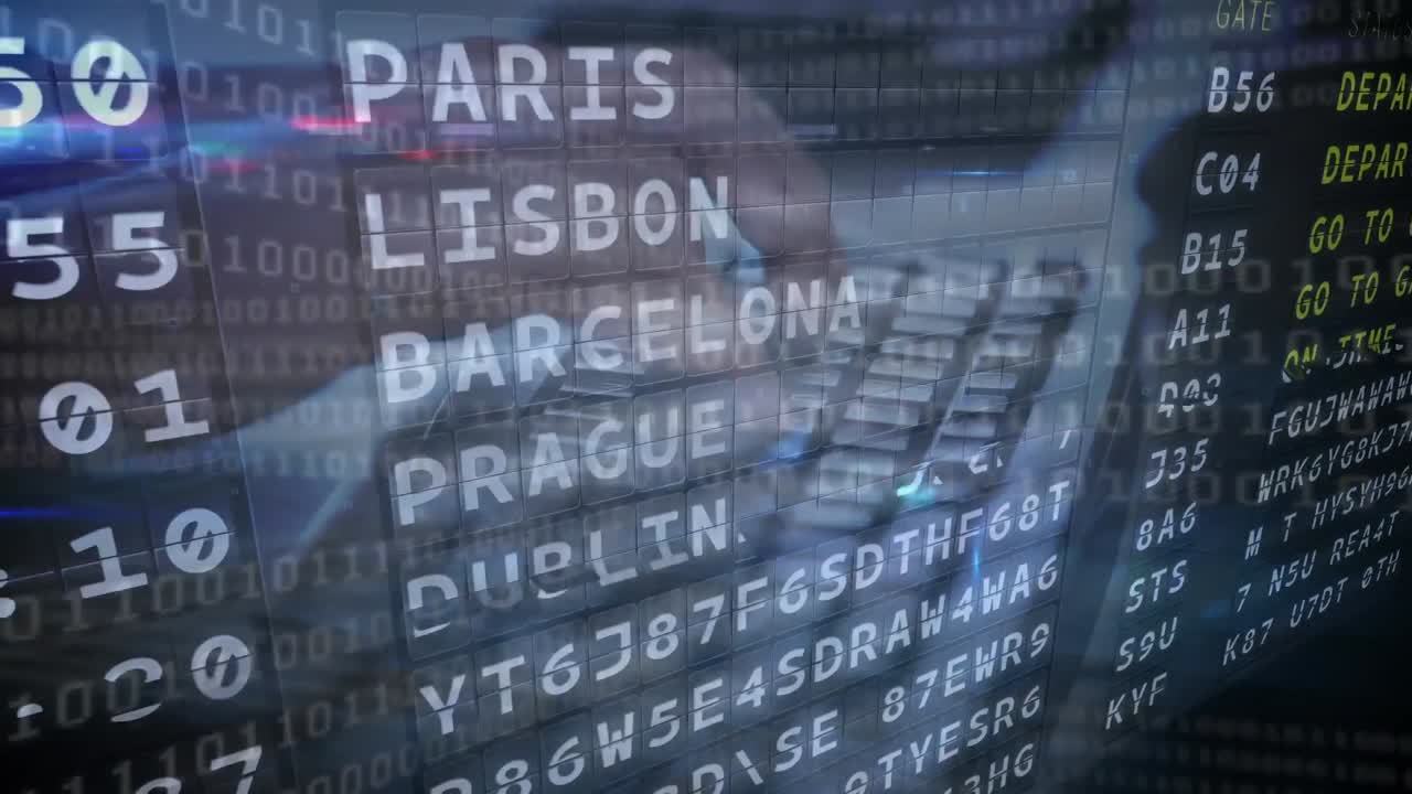 sistema de visualización de información de vuelo