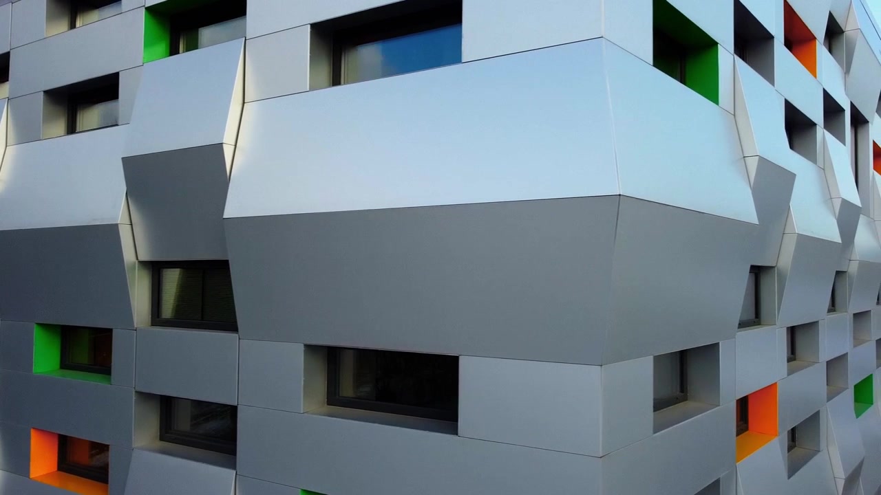 Elemente moderner Architektur. Gebäudefotografie