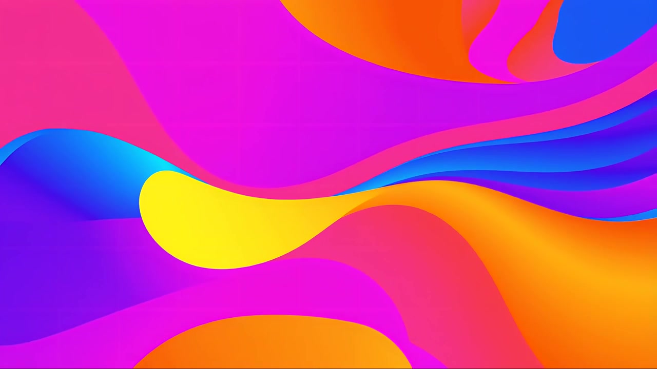 Sfondo Animato Astratto e Colorato 4K