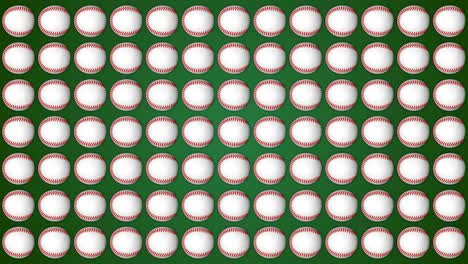 pelota de béisbol deporte americano patrón de fondo verde