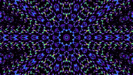 líneas brillantes que establecen el movimiento de la onda, coloridas, sobre un fondo negro