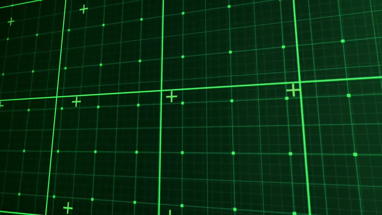 animación digital de la matriz