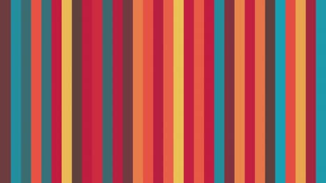 abstract background of changing retro colored bars