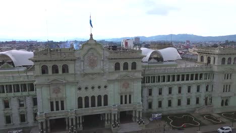 vista aérea do palácio nacional da guatemala