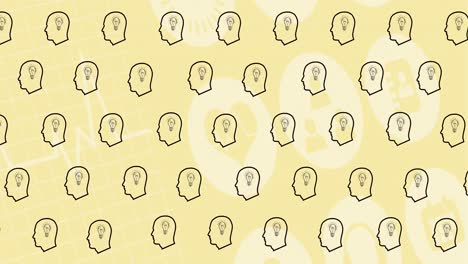 animation of head with light bulb icons over medical icons