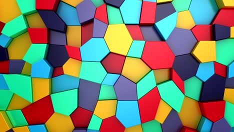 background of geometric shapes