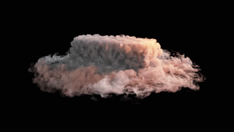 abstract smoke cloud