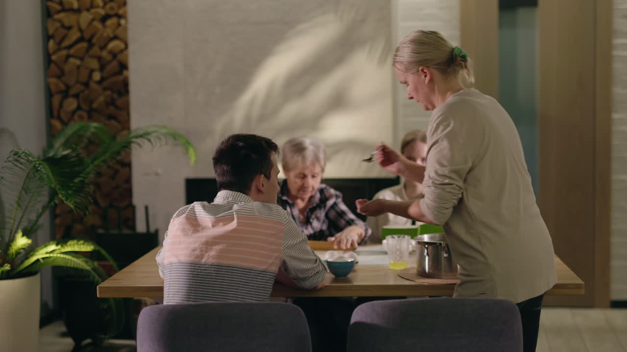 가족 저녁 식사