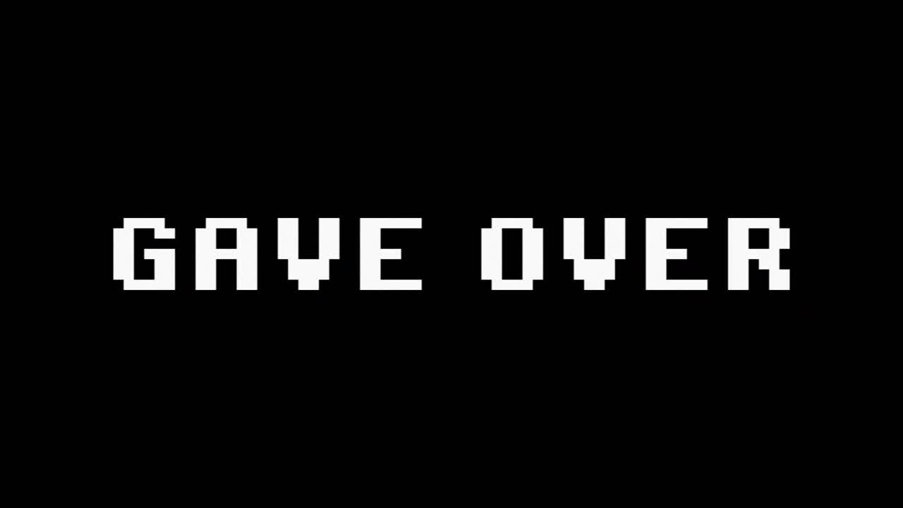 Game Over Pixel Art
