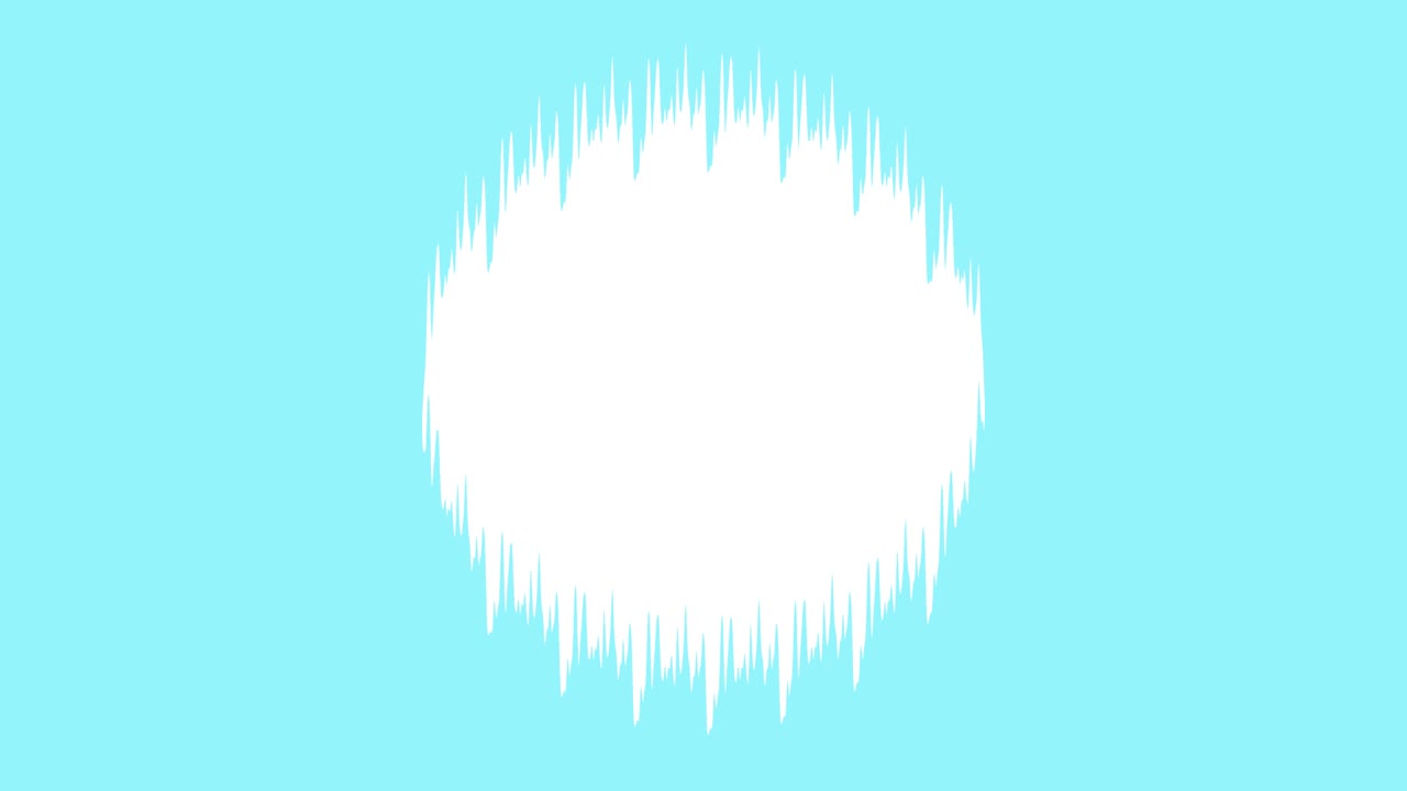 Fine wave loop material animation motion graphics