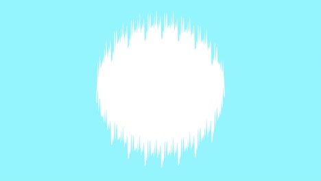 Fine wave loop material animation motion graphics