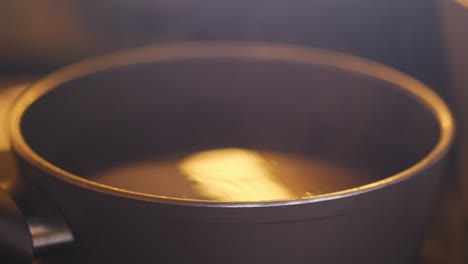 pot on the stove