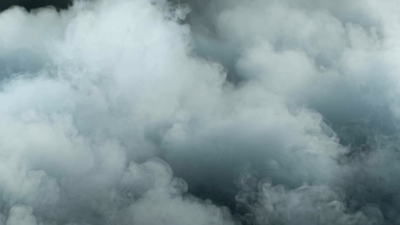 구름 현실적인 건조 얼음 연기