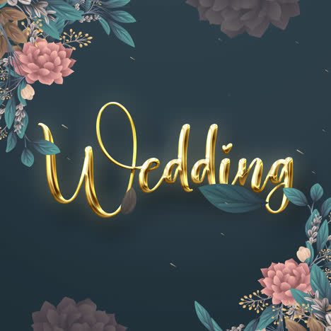 elegant wedding invitation design