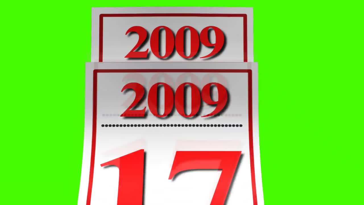 calendario con páginas