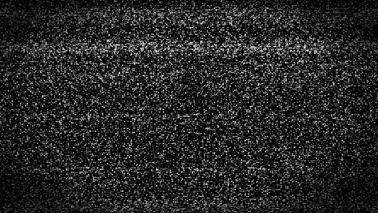 модель испытания телевидения и статический шум