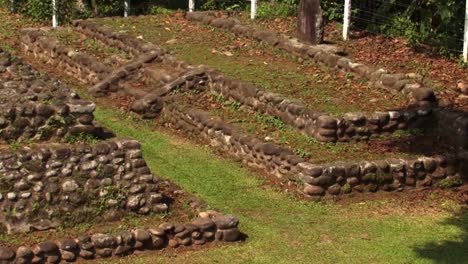 small pyramid at izapa archeological site in mexico