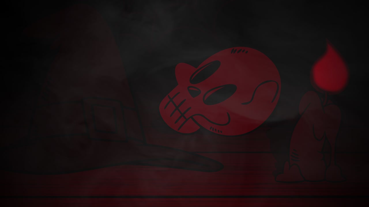 Fly smoke and red skulls