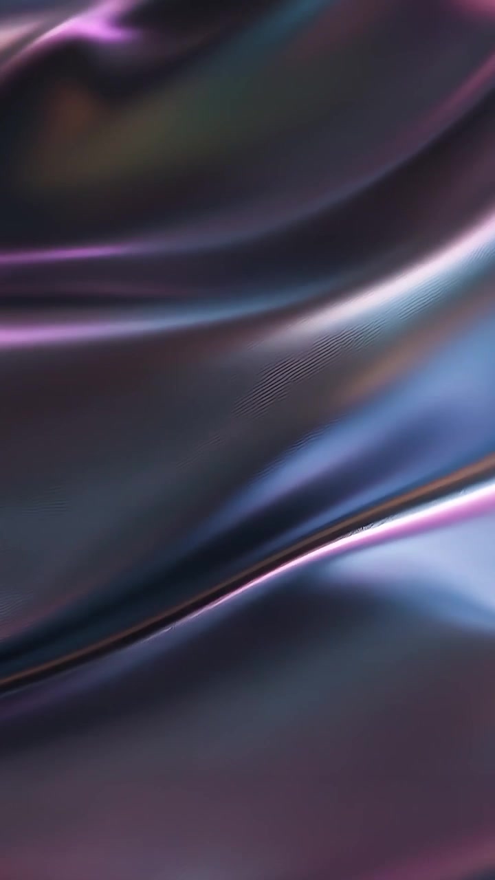 Abstract Metallic Waves Background 4K