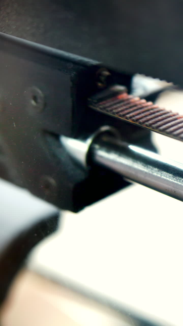 Close-up de uma peça mecânica