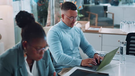 Business Colleagues Working at Office Meeting