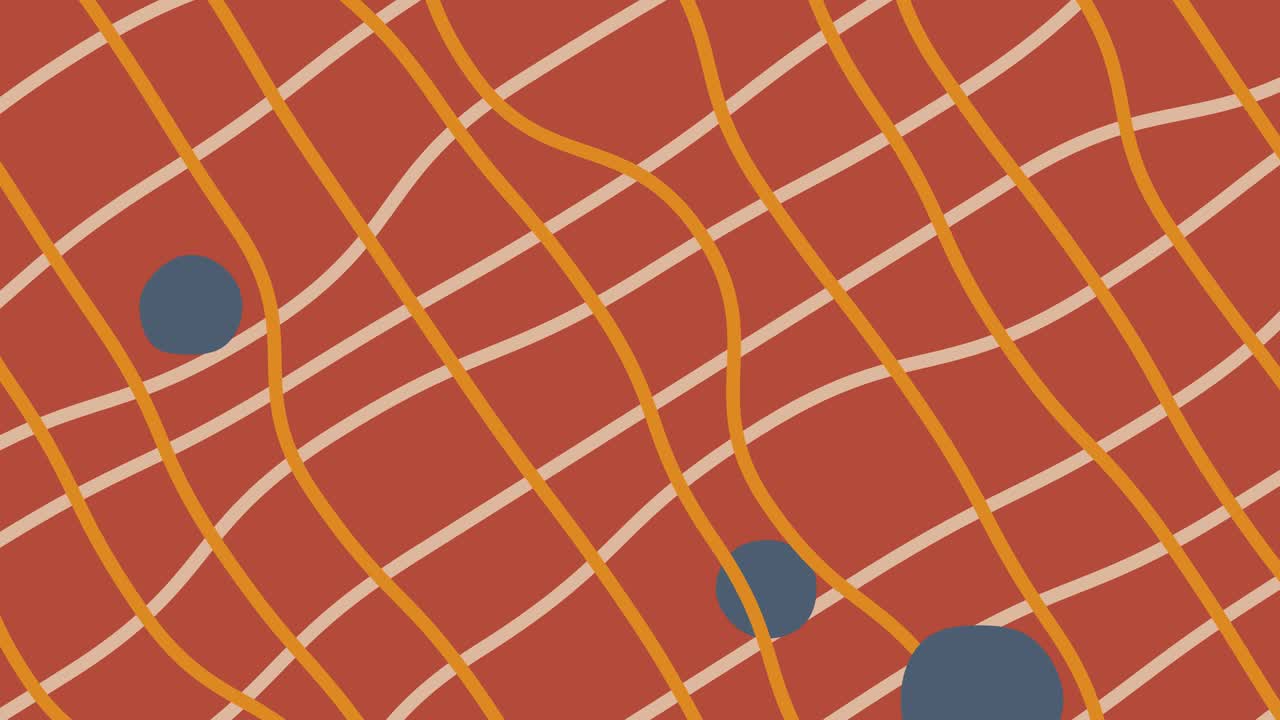 Hand Drawn Beige Lines Background