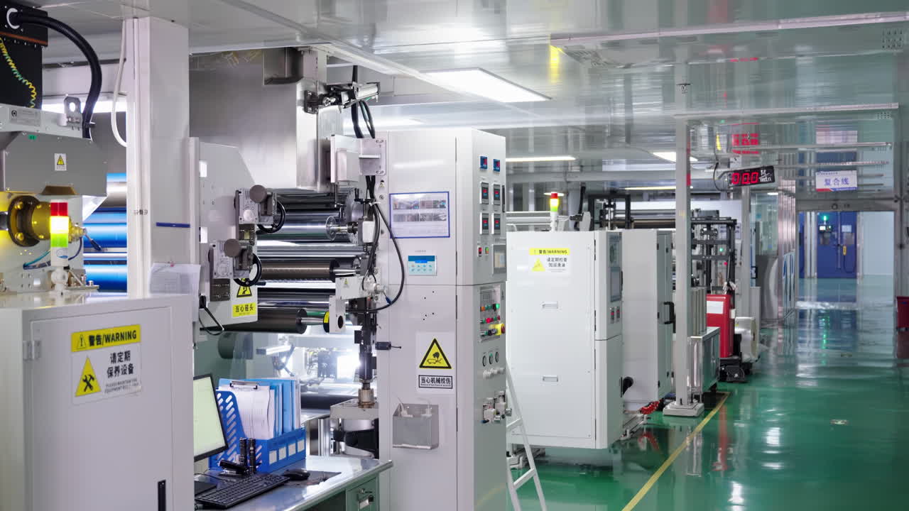 Machinery and equipment inside a Imposing Industrial machinery Factory workshop Interior: A Glimpse representing manufacturing, production, and heavy engineering processes.