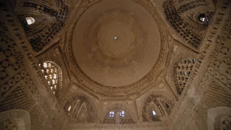 bukhara uzbekistan inside of ismail somoni mausoleum