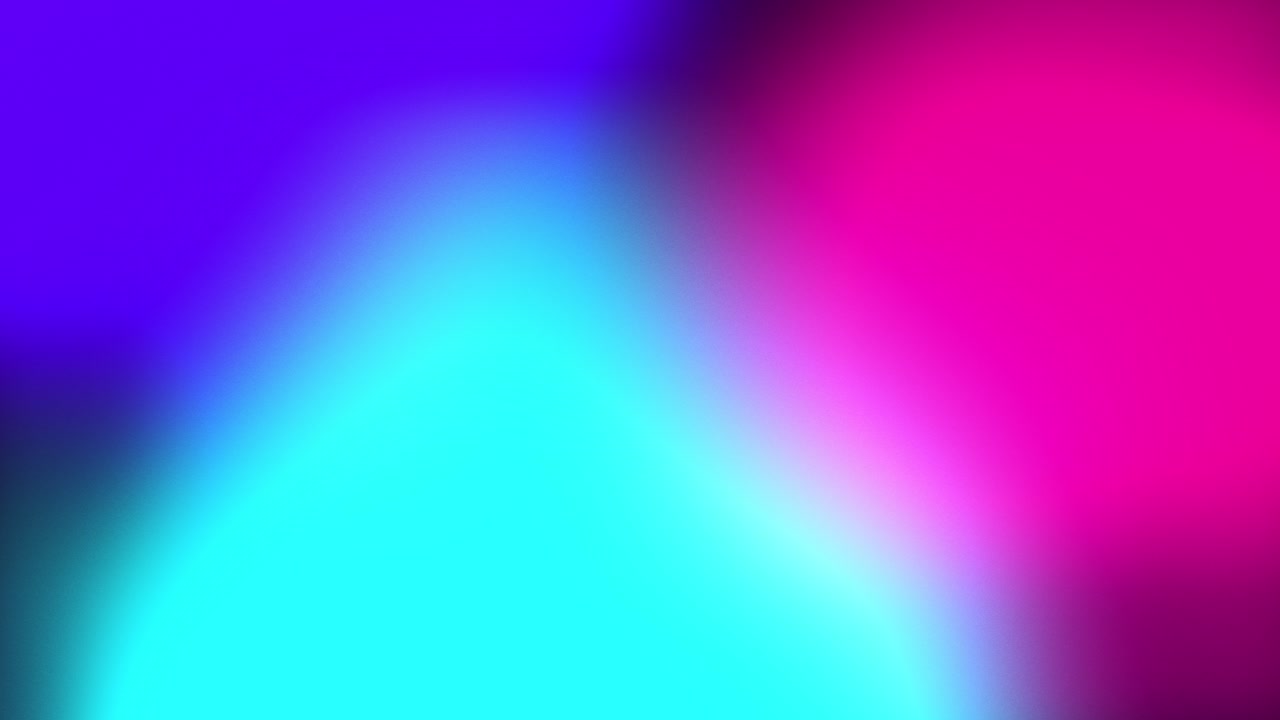 Fondo de espacio profundo con animación de gradiente líquido vibrante rosa y cian. Bucle de malla cósmica profesional con movimiento de nebulosa brillante.