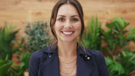 face, woman leadership and ceo in office ready