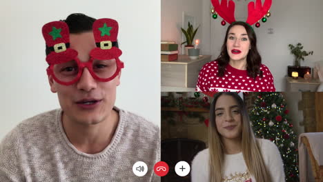 3-Way-Christmas-Friends-Video-Call