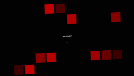 Schwarzer-Freitag-Mit-Roten-Quadraten-Auf-Schwarzem-Modernem-Verlauf