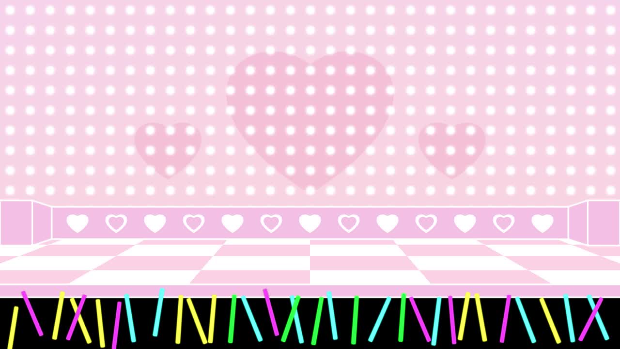 Idol stage heart Looping animated background. 1080p (1).mp4