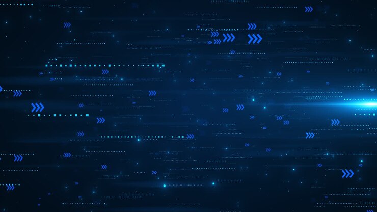 3d elements futuristic technology abstract cuttingedge light background empty space scene virtual