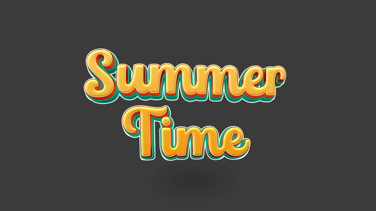 Summer Time Graphic Design