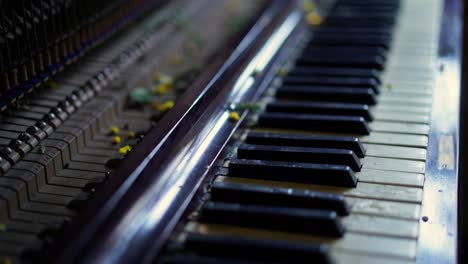 broken piano