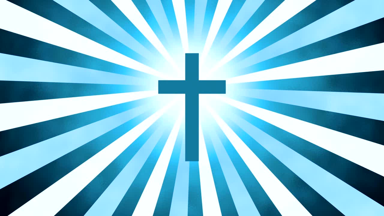 레트로 예배 십자가