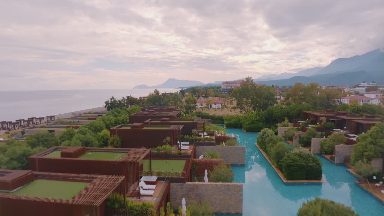 바다를 볼 수 있는 럭셔리 리조트