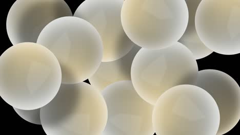 abstract sphere balloons or balls wiggle funny background