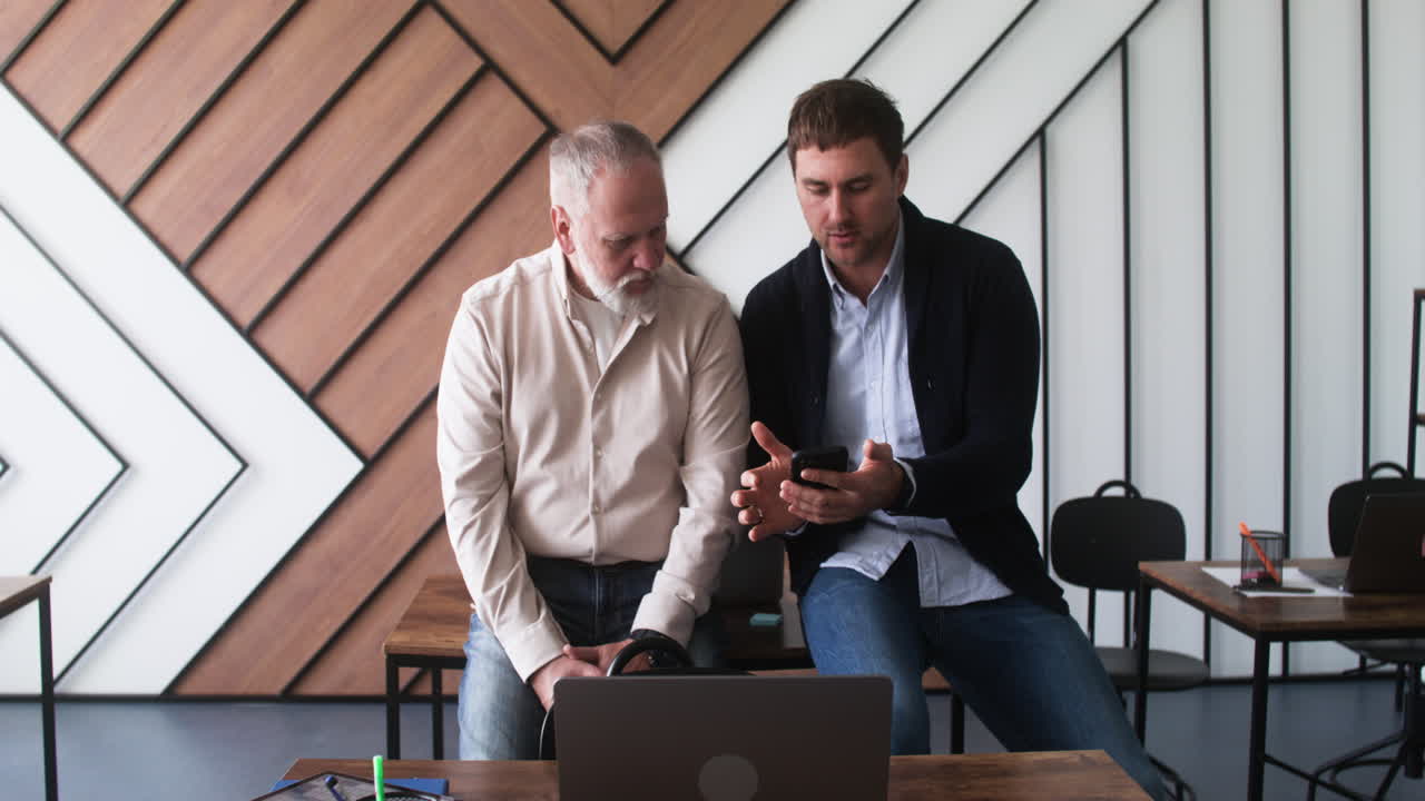 Adult student and teacher in classroom