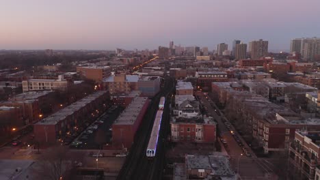 4k-Cinematic-Aerial-footage-Chicago,-Illinois,-USA