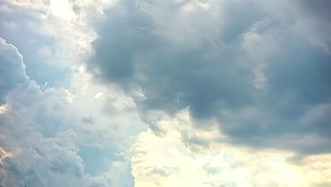 Cloudy-moody-grey-moving-rain-clouds-in-sky-time-lapse