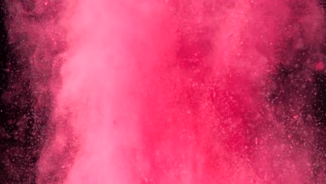 pink powder explosion