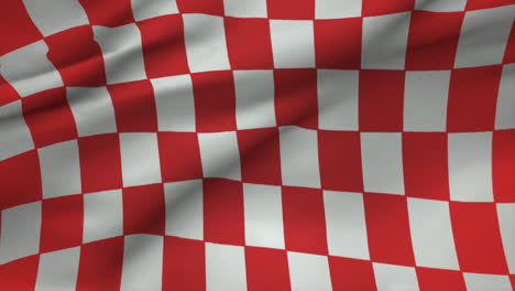 red and white sport race flag