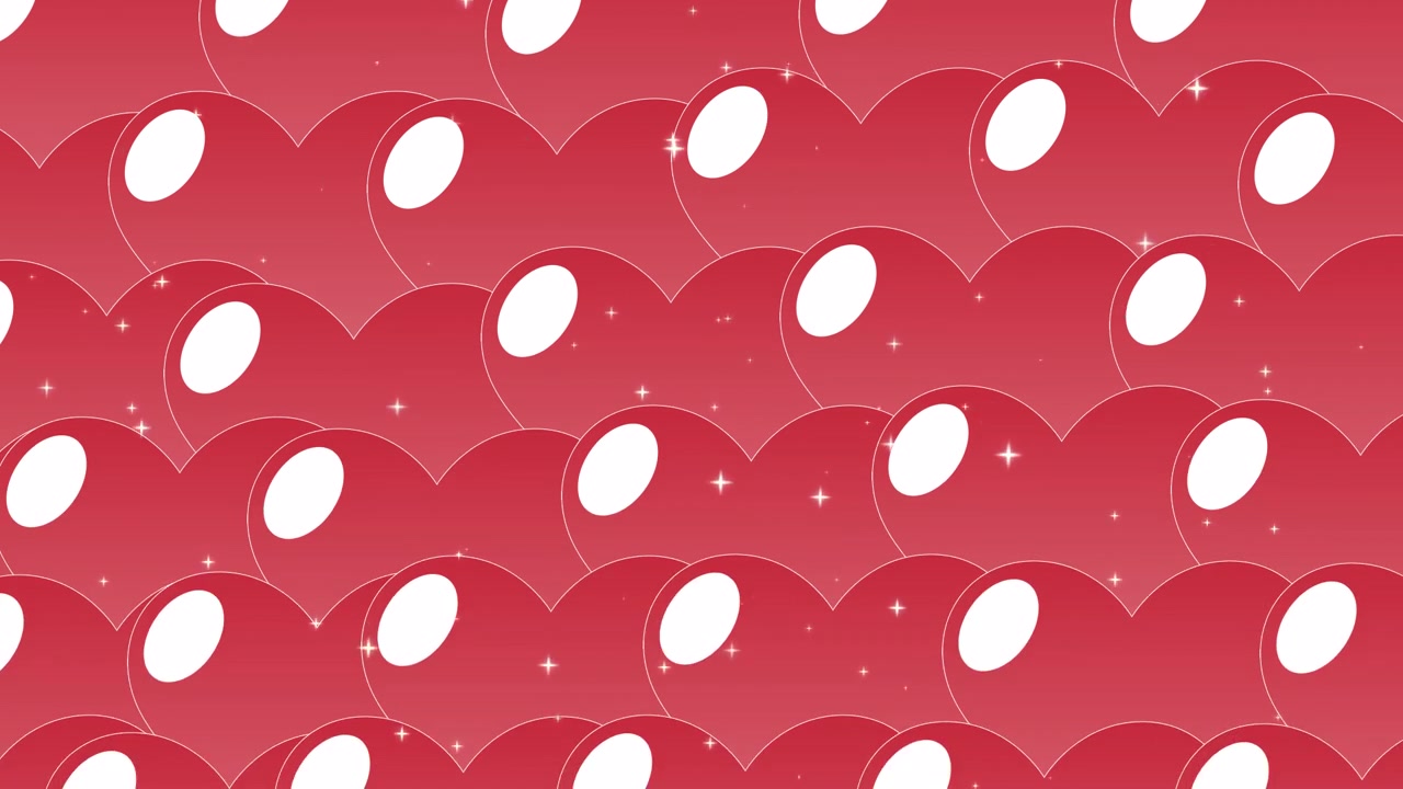 Heart Balloons Pattern