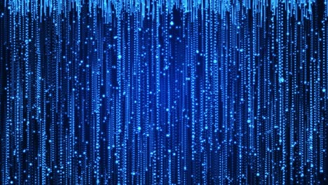 luz azul y rayas que se mueven rápidamente fondo oscuro. fondo de tecnología abstracta.