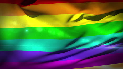 Rainbow-flag-blowing-in-the-breeze-