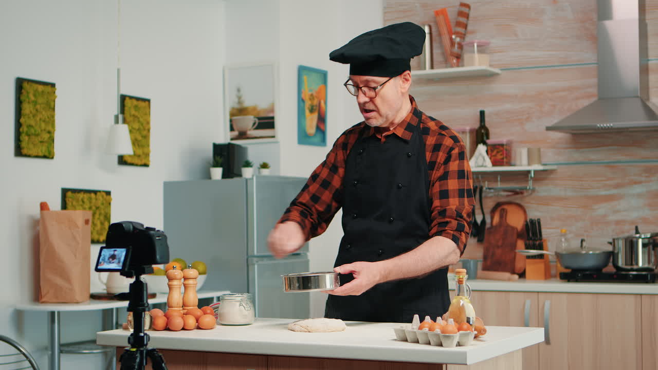 레시피를 단계별로 기록하는 것